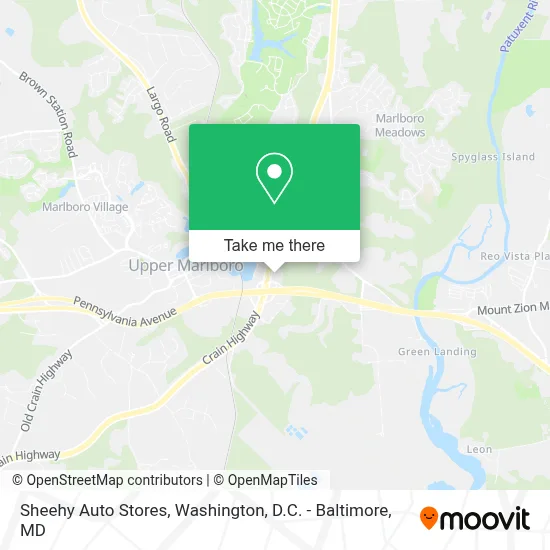 Sheehy Auto Stores map