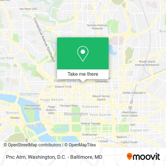 Pnc Atm map
