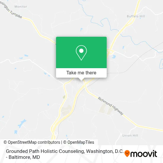 Grounded Path Holistic Counseling map