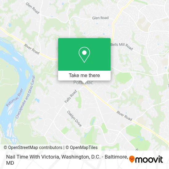 Nail Time With Victoria map