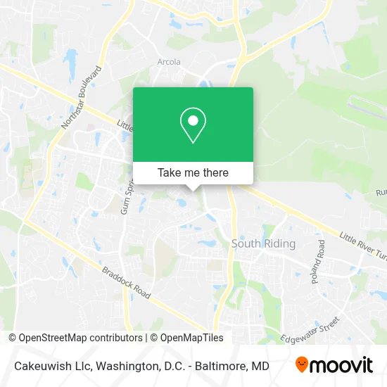 Cakeuwish Llc map