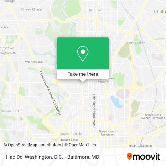 Hac Dc map