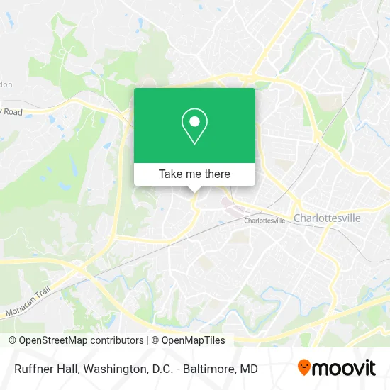 Ruffner Hall map