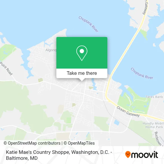 Katie Mae's Country Shoppe map