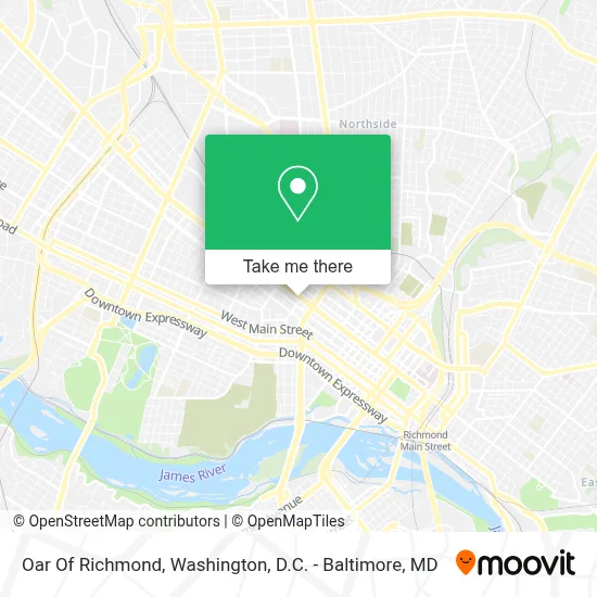 Oar Of Richmond map