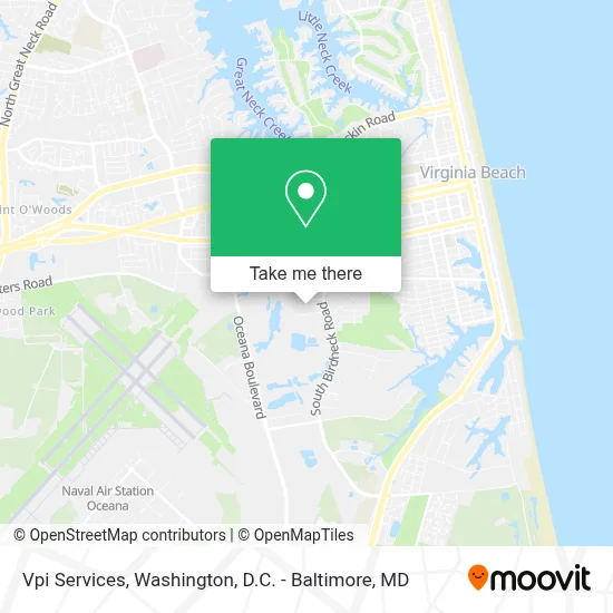 Vpi Services map