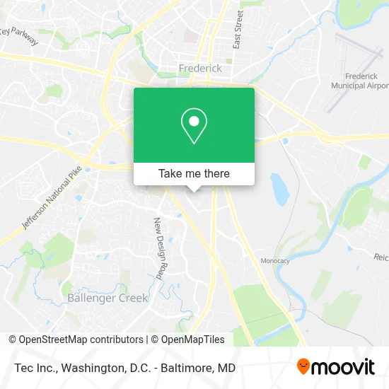Tec Inc. map
