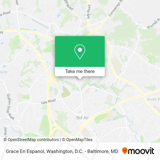 Grace En Espanol map