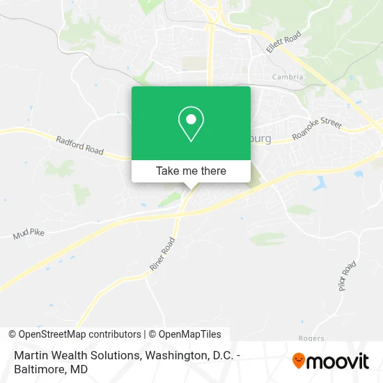 Martin Wealth Solutions map