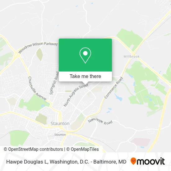 Hawpe Douglas L map