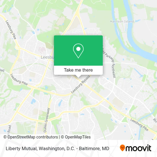 Liberty Mutual map