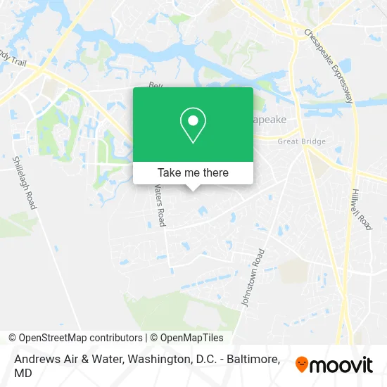 Andrews Air & Water map