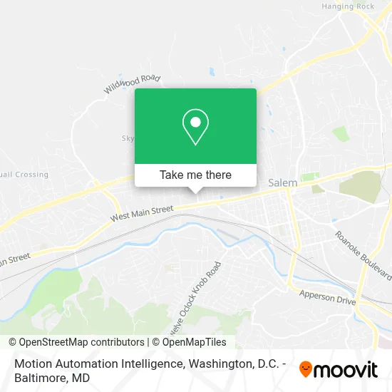 Motion Automation Intelligence map