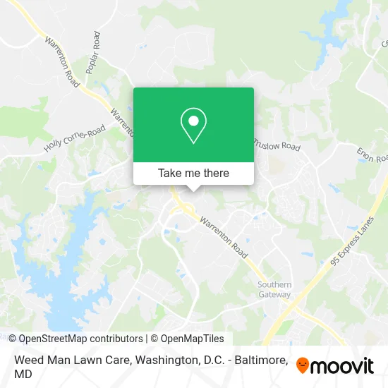 Weed Man Lawn Care map
