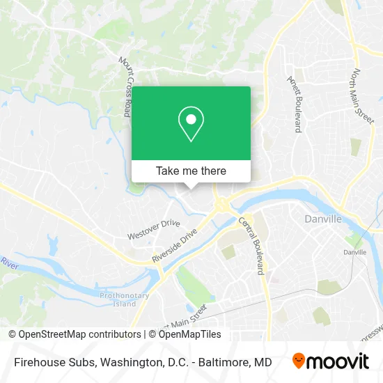 Firehouse Subs map