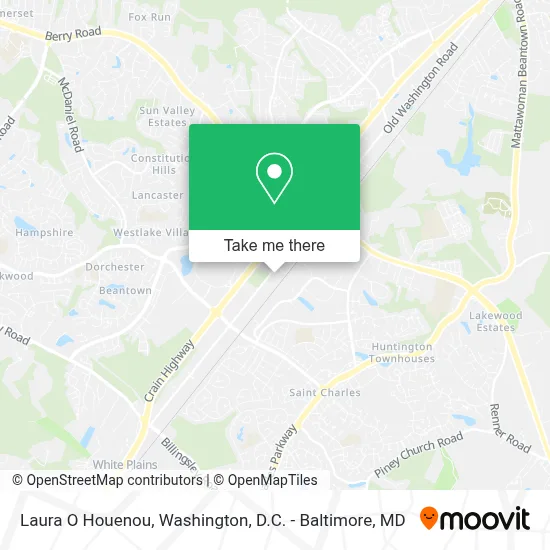 Laura O Houenou map