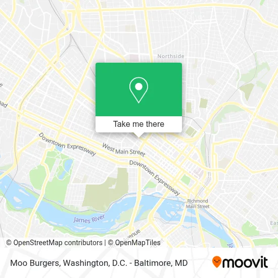 Moo Burgers map