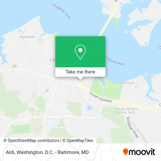 Aldi map