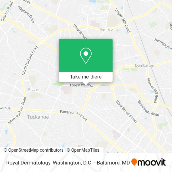 Royal Dermatology map