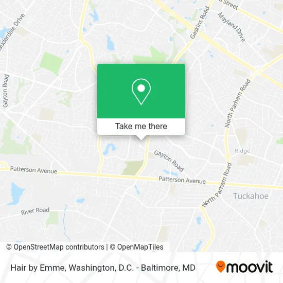 Hair by Emme map