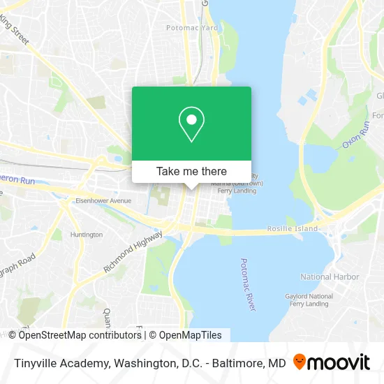 Tinyville Academy map