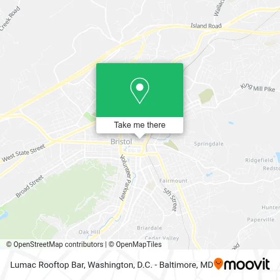 Lumac Rooftop Bar map