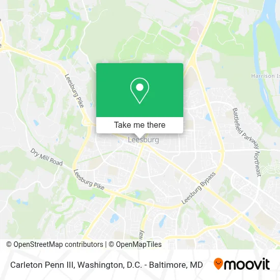 Carleton Penn III map