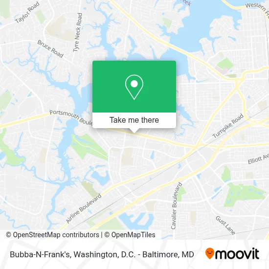 Bubba-N-Frank's map