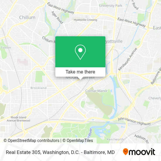 Real Estate 305 map