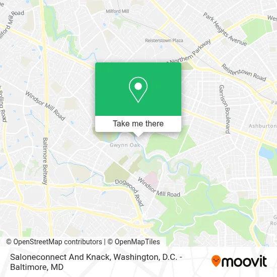 Saloneconnect And Knack map