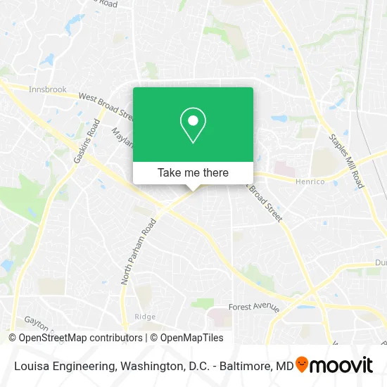 Louisa Engineering map