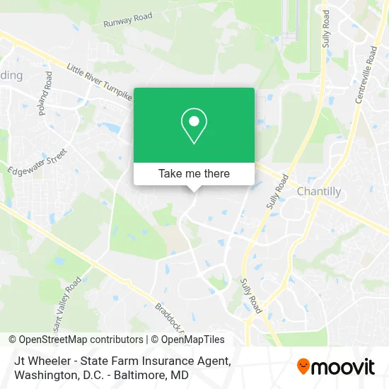 Jt Wheeler - State Farm Insurance Agent map