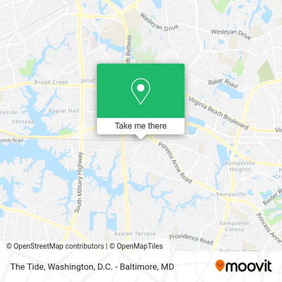 The Tide map