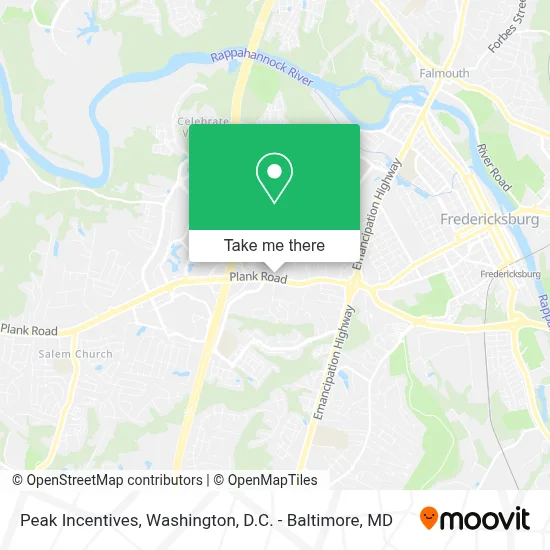 Peak Incentives map