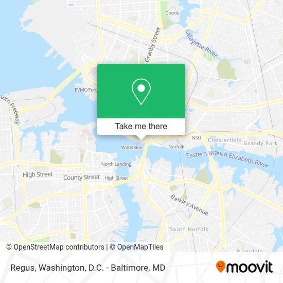 Regus map