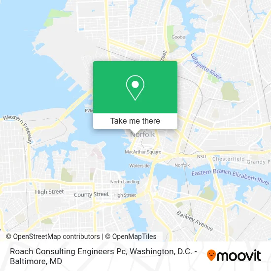 Roach Consulting Engineers Pc map