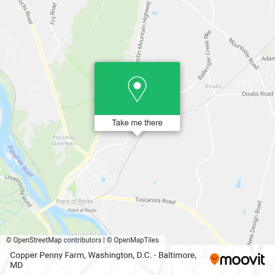 Copper Penny Farm map