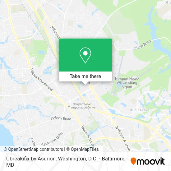 Ubreakifix by Asurion map
