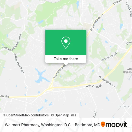 Walmart Pharmacy map