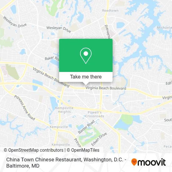 China Town Chinese Restaurant map