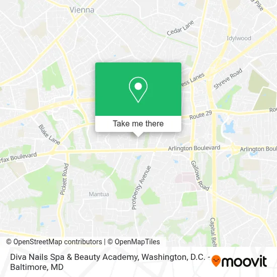 Diva Nails Spa & Beauty Academy map