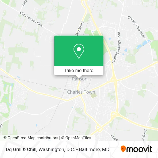 Dq Grill & Chill map