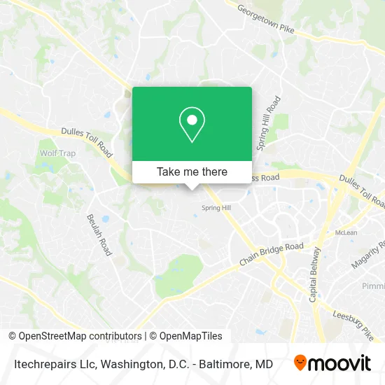 Itechrepairs Llc map