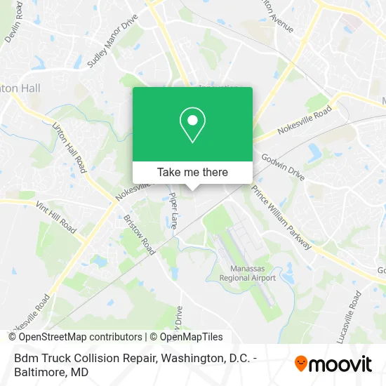 Bdm Truck Collision Repair map