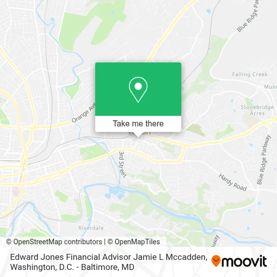 Edward Jones Financial Advisor Jamie L Mccadden map