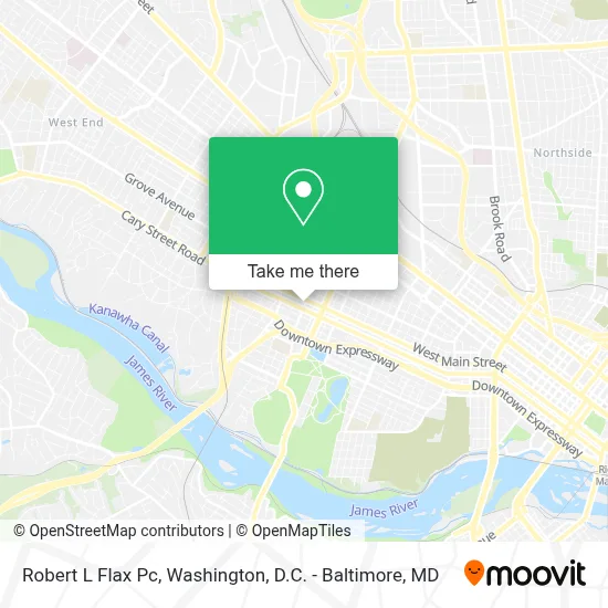 Robert L Flax Pc map