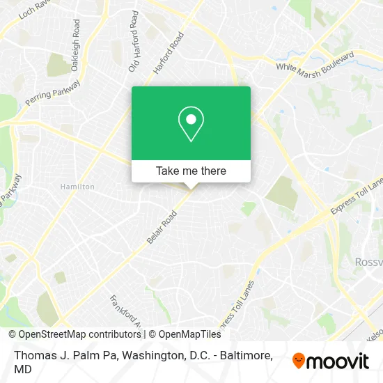 Thomas J. Palm Pa map