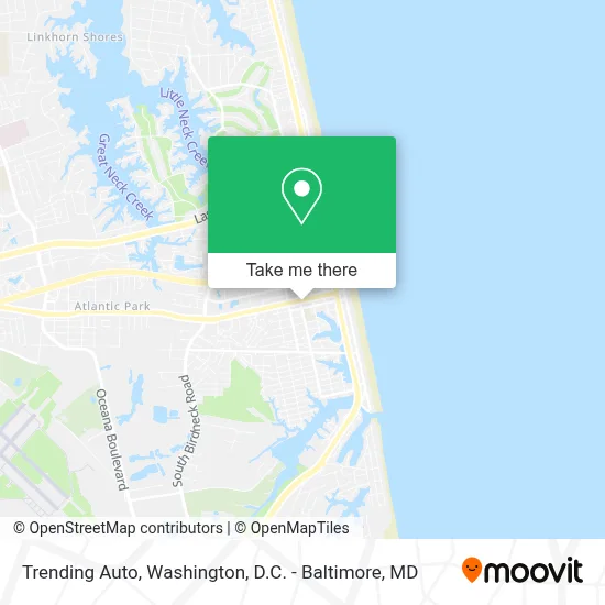 Trending Auto map
