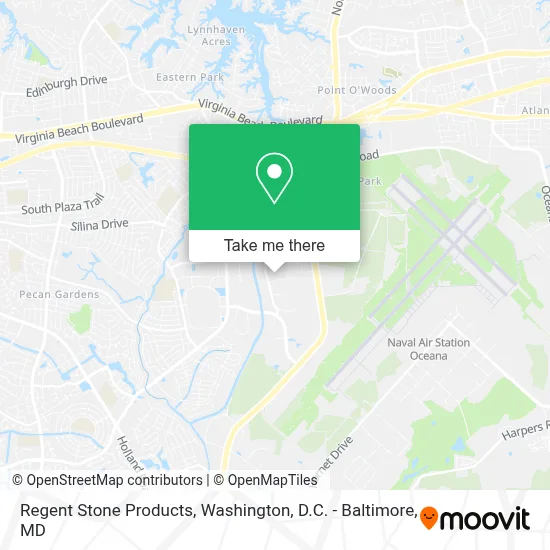 Regent Stone Products map