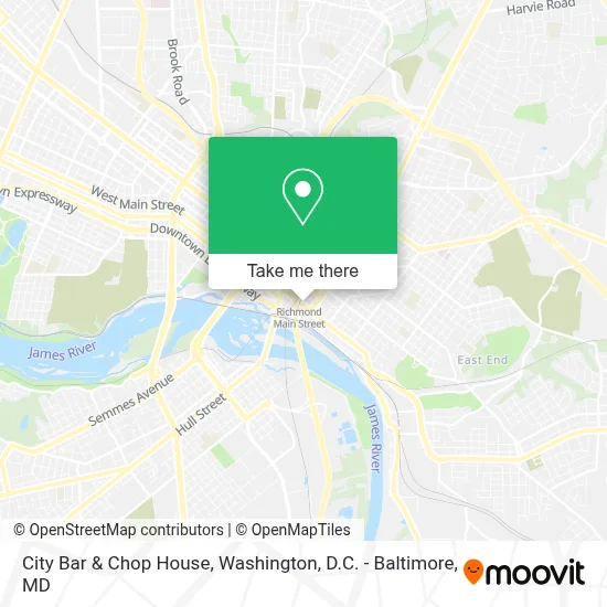 City Bar & Chop House map